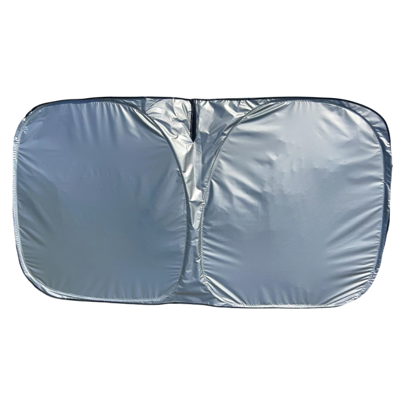 واقي شمس للزجاج الأمامي للسيارة (150×70 سم، بوليستر 170T)