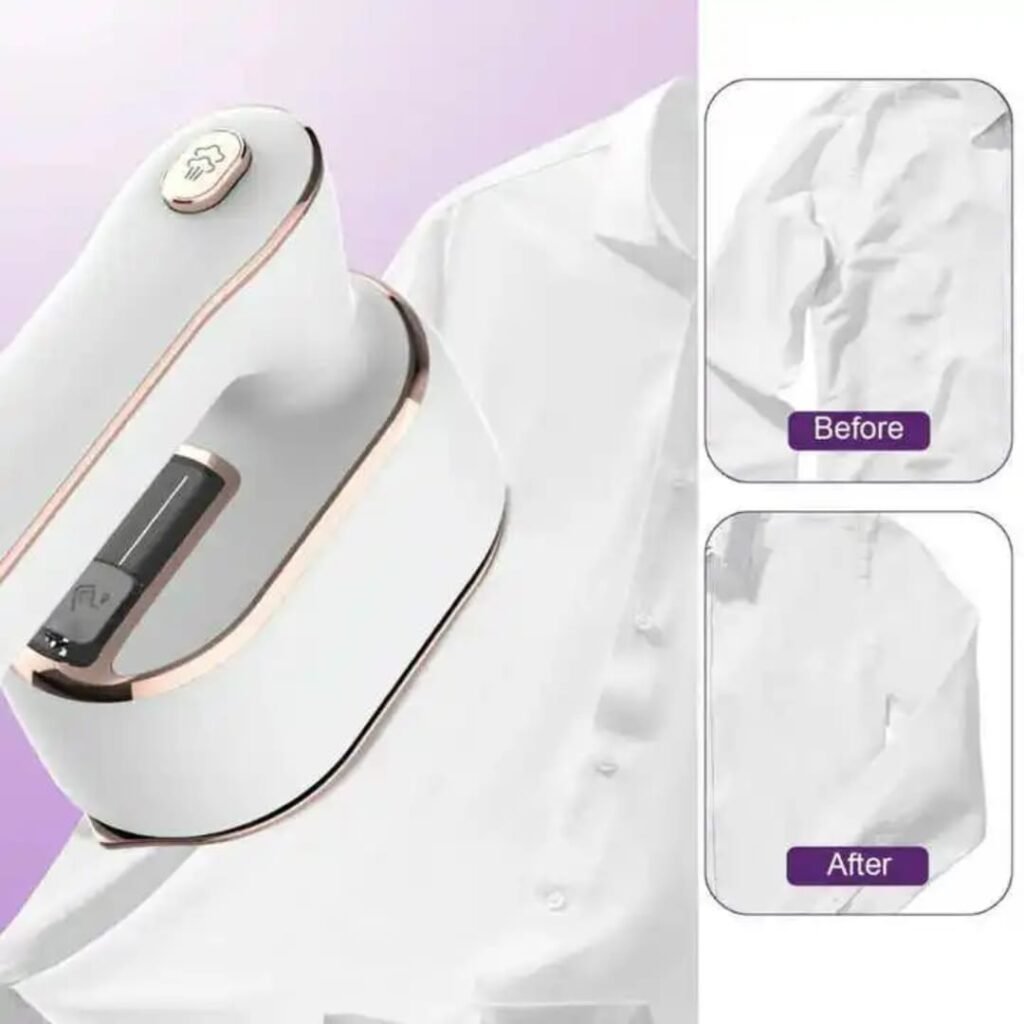 مكواة بخار محمولة للملابس، ماكينة كي صغيرة لاسلكية قابلة للطي للسفر