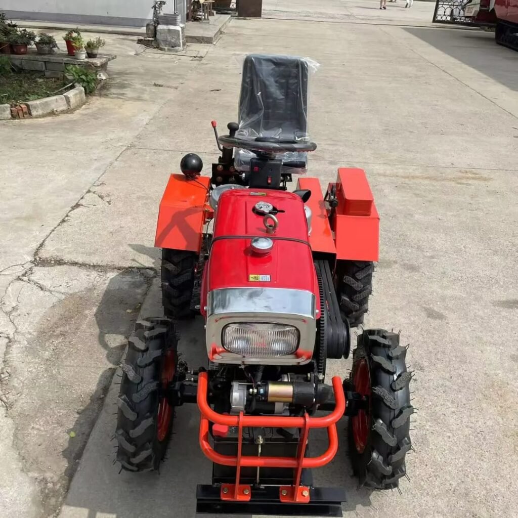 Mini Manufacturer Supply Low Price 20hp Four Wheel Tractor Mini Agricultural Tractor 18HP Farm Tractors Agricultural Machinery