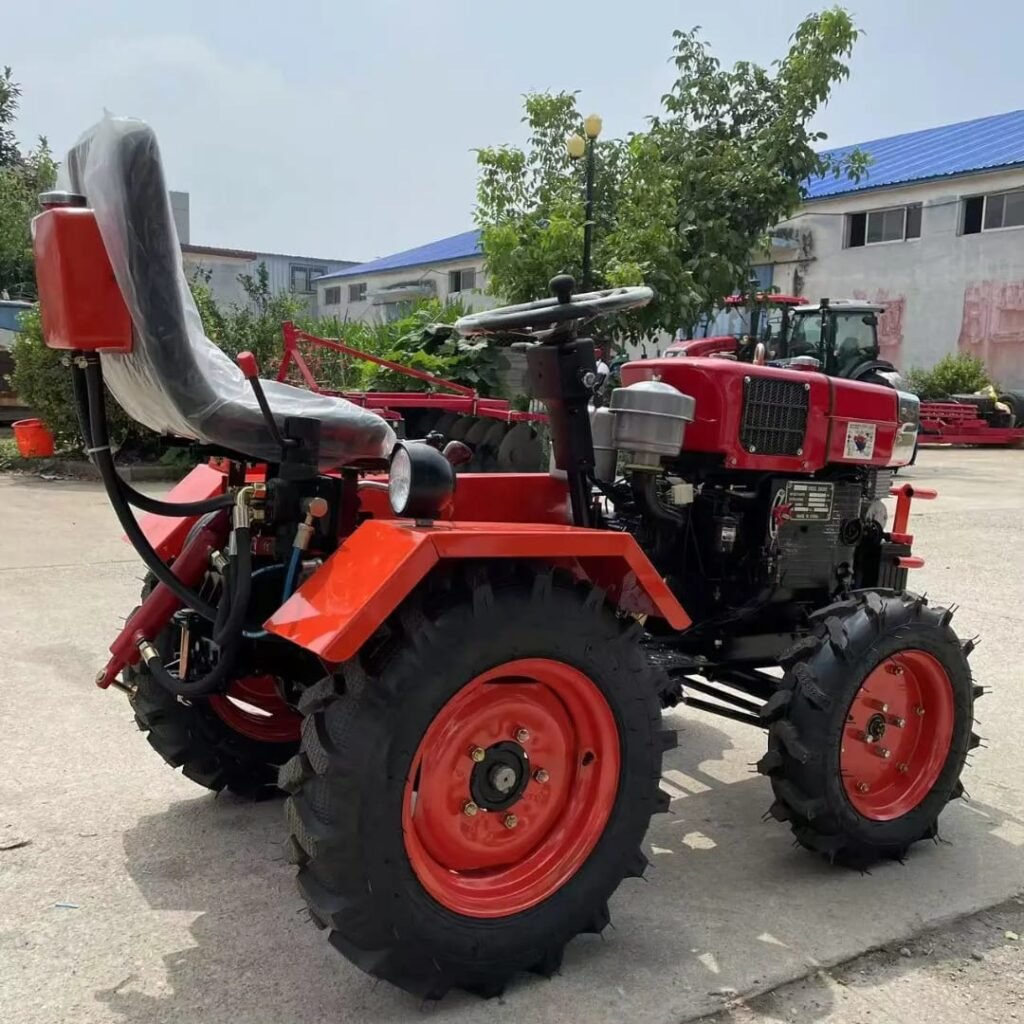 Mini Manufacturer Supply Low Price 20hp Four Wheel Tractor Mini Agricultural Tractor 18HP Farm Tractors Agricultural Machinery