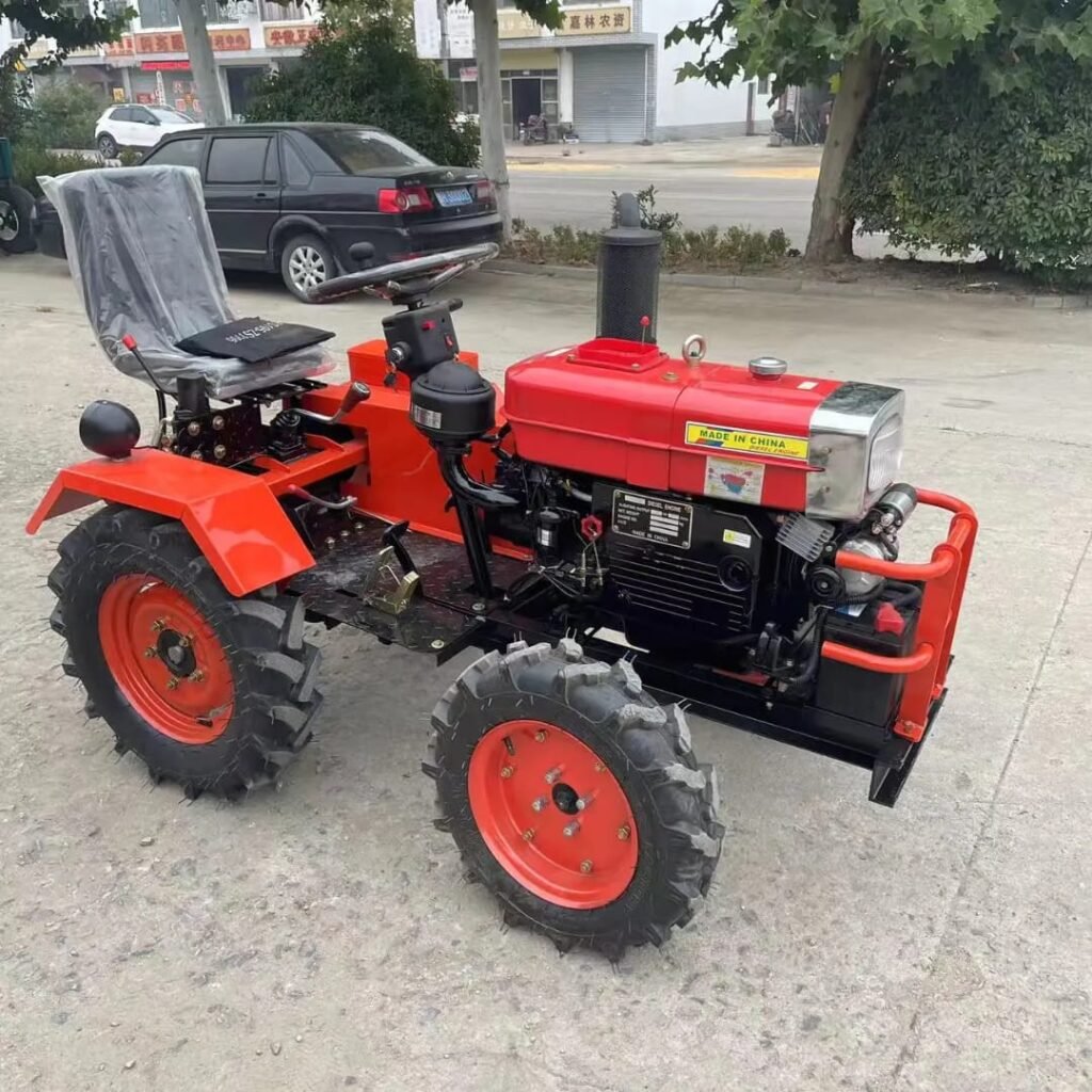 Mini Manufacturer Supply Low Price 20hp Four Wheel Tractor Mini Agricultural Tractor 18HP Farm Tractors Agricultural Machinery