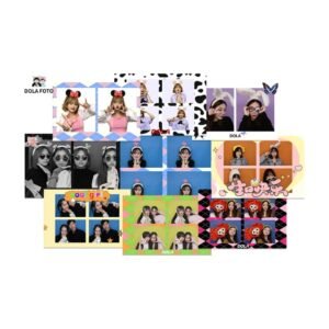 Booth Photobooth With Glam Filter for Game Halls Shopping Malls