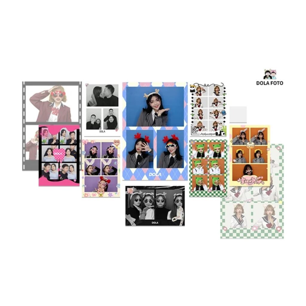 Booth Photobooth With Glam Filter for Game Halls Shopping Malls