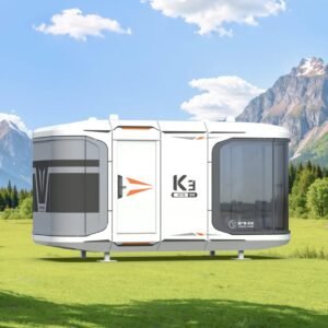 K3 Zcamp Prefab Houses Mobile Camping Hotel Outdoor Camping Modular House Assembled Mobile Luxury Prefab House Capsule Home