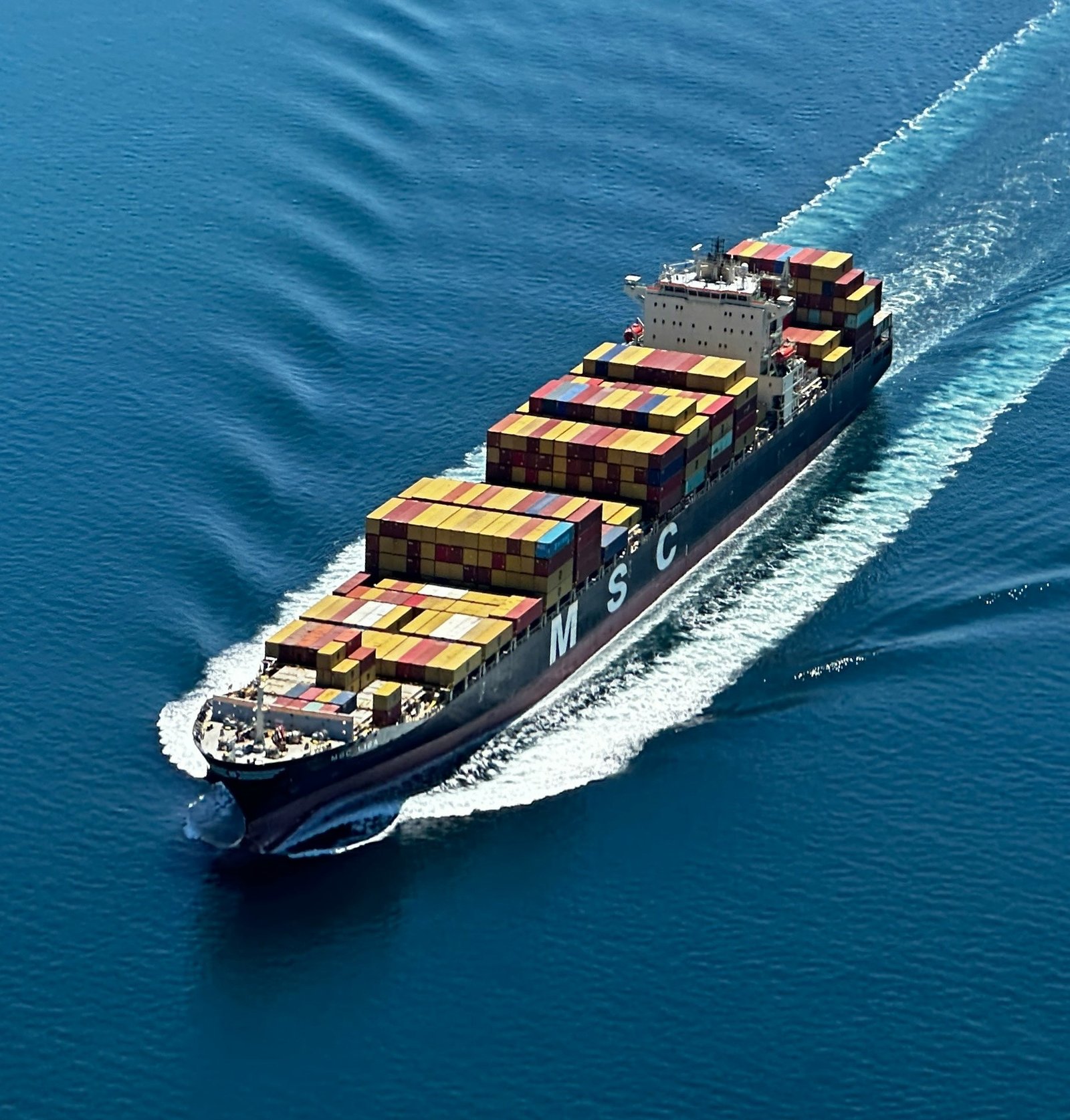 Container Ship Background
